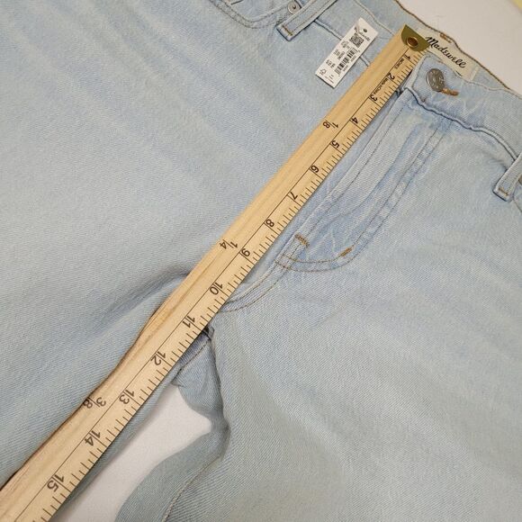 NEW 32 MADEWELL MID RISE PERFECT VINTAGE JEANS straight leg MAGIC POCKETS NWT - Picture 5 of 16
